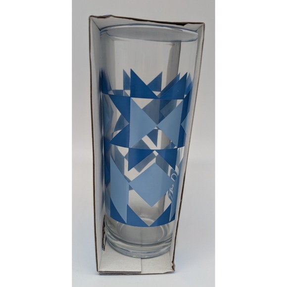 Hungry Jacks Blue Glass Limited Edition Aussie Summer Glasses Collector NEW - Picture 4 of 7